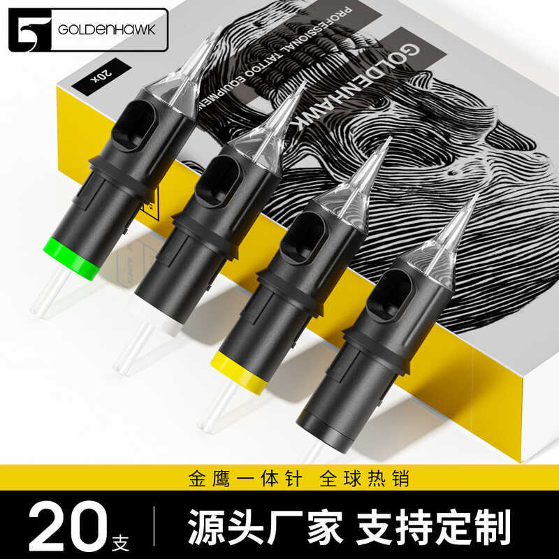 GOLDENHAWK Golden Eagle Tattoo Needle Disposable Tattoo Cheyenne Tattoo One Needle Tattoo อุปกรณ์ 20