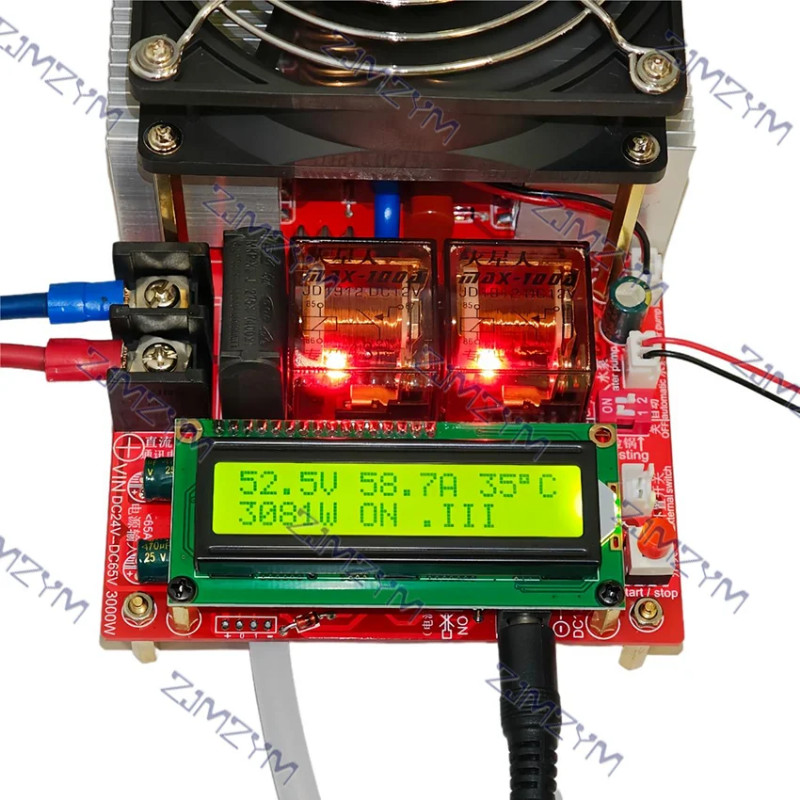 3000W 55A ZVS High Frequency Induction Heater Module Flyback Driver Heater Good Heat Dissipation +