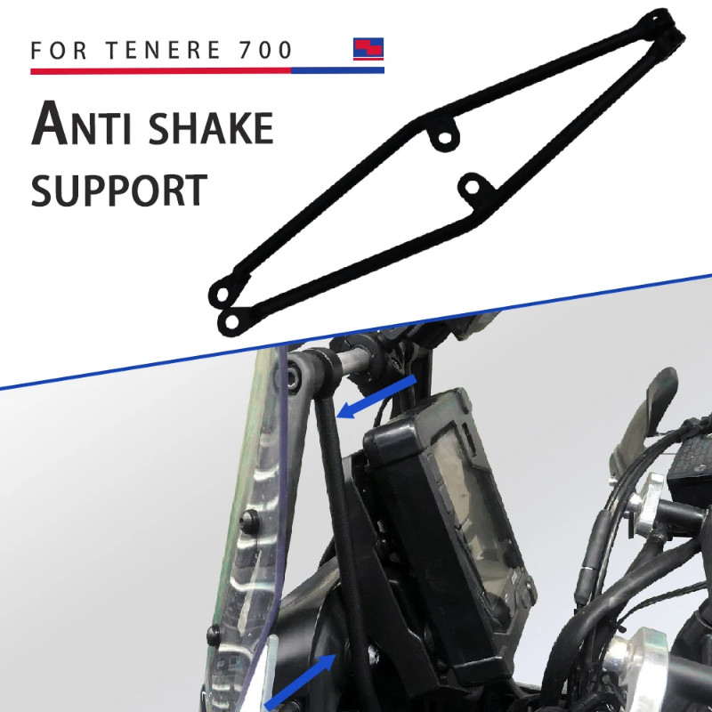 for Yamaha Tenere 700 T7 T700 2020 Navigation Anti-Shock Bracket Yamaha Otr700 Anti-shake Protectio