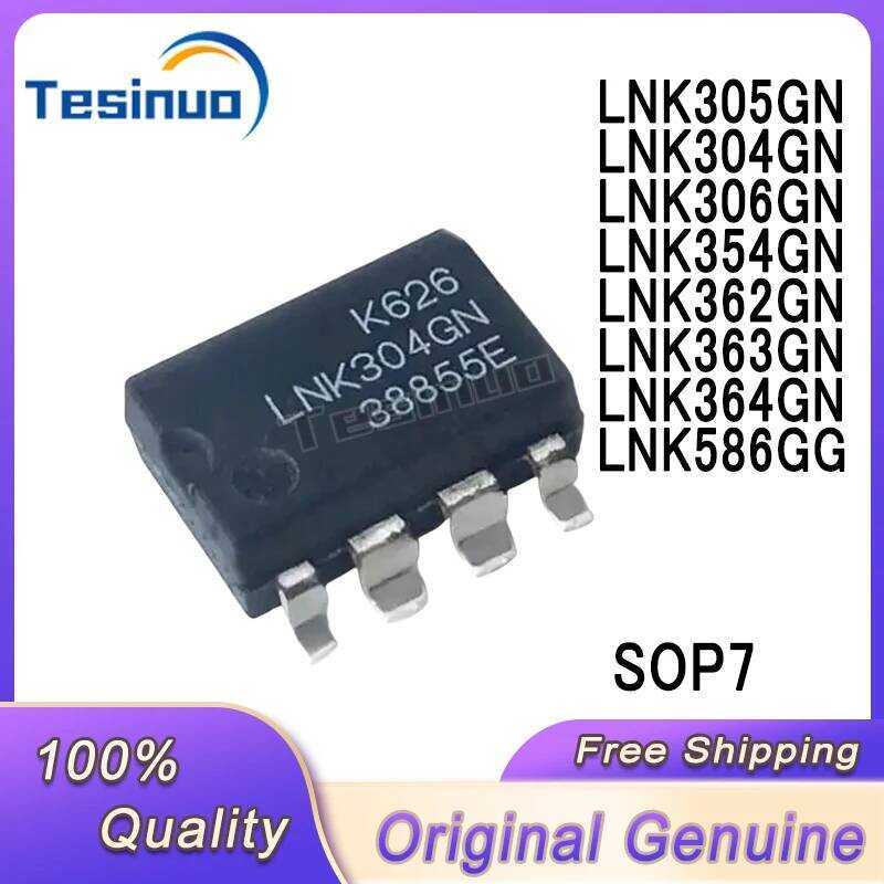 ใหม่ 5/ชิ้น ต้นฉบับ LNK304GN LNK305GN LNK306GN LNK354GN LNK362GN LNK363GN LNK364GN LNK586GG SOP-7 ชิ