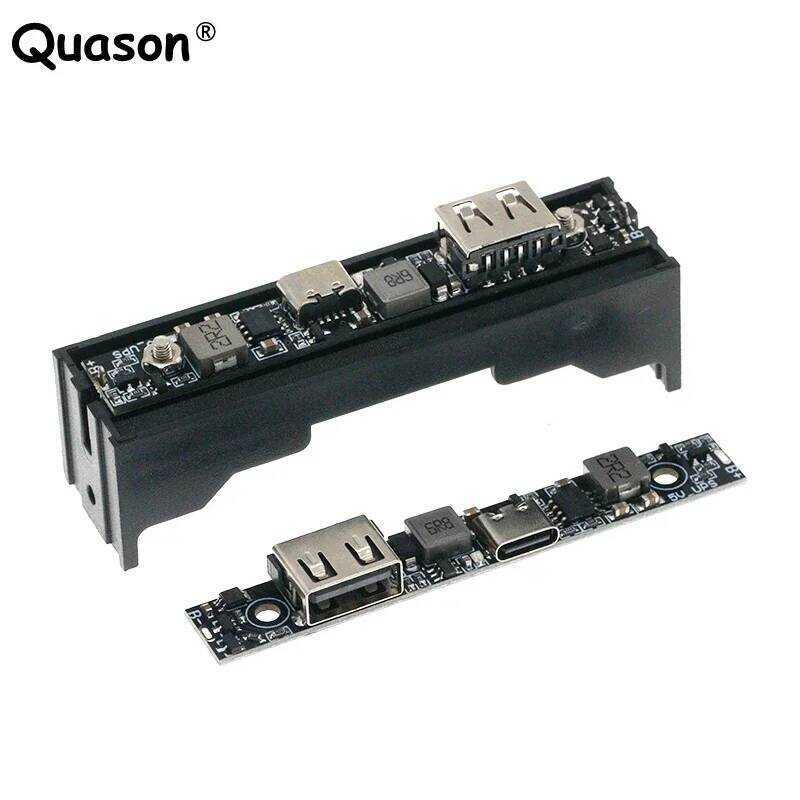 DC5V บอร์ดชาร์จแบตเตอรี่ลิเธียม 18650 DC-DC Step Up Booster UPS Converter ชาร์จสำรองไฟ