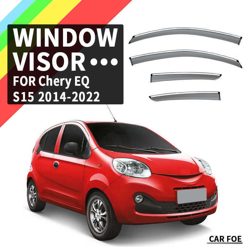 เหมาะสําหรับ Chery QQ3 ที่บังแดดกันฝนหน้าต่าง Rain Eyebrow Chery EQ QQ3 ที่บังแดดหน้าต่าง