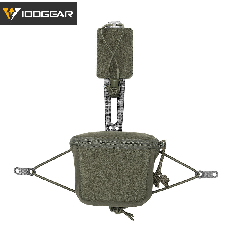 IDOGEAR กลยุทธ์ NVG ระบบที่ทนทานและฟื้นฟูแบตเตอรี่ Tegris ตะขอและห่วง น้ำหนักเบา สำหรับ PVS31 35142