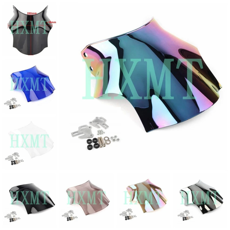Windshield Windscreen Screen For 2004 - 2019 Yamaha YBR 125 250 YBR125 YBR250 ED SPD Custom Headlig