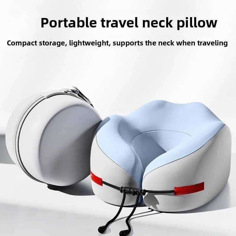 C U-D Memory Cotton Neck Pillow Suitable For Office Travel Pillow Can Be Easily Carried And Sent To