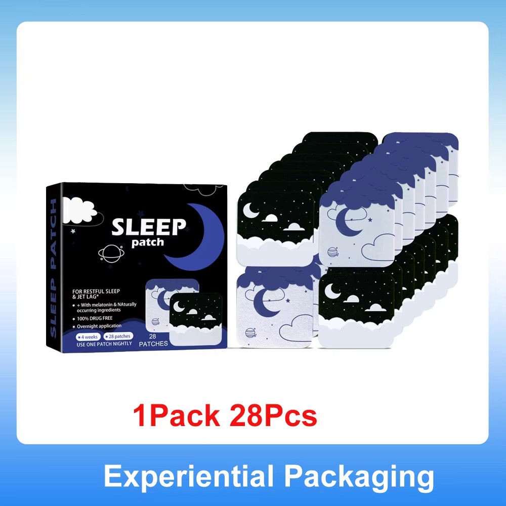 56PCS Sleep Aid Patch นอนไม่หลับ Sleep Aid Patch บรรเทาความวิตกกังวลความเครียดปรับปรุง Sleeping Plaster นอนหลับสบายสําหรับผู้ชายและผู้หญิง ราคา ถูกที่สุด ดีลบีเคเค แกลเลอรีภาพที่ 7