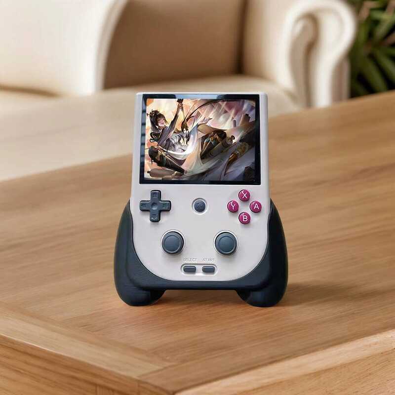 Anbernic สำหรับ RG405V RG406V อุปกรณ์เสริมพิมพ์ 3D การออกแบบตามหลักสรีรศาสตร์ ด้ามจับ DIY คอนโทรลเลอ