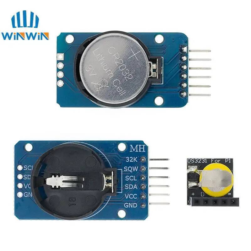 1 ชิ้น DS3231 AT24C32 IIC โมดูลความแม่นยํานาฬิกาโมดูล DS3231SN / DS3231M โมดูลหน่วยความจํา