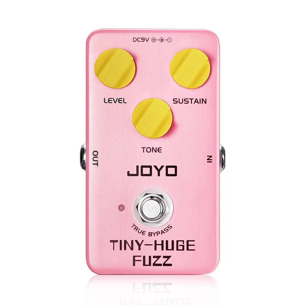JOYO JF-26 TINY HUGE Fuzz กีตาร์เหยียบ 90 คลาสสิก Fuzz Tone คุณสมบัติ Punchy Bass และที่ไม่ซ้ํากัน S