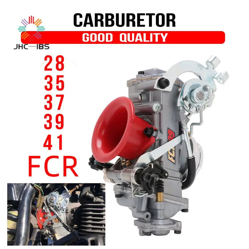 FCR28 31 33 35 37 39 41mm FCR Racing Carburetor FCR39 CRF Slant Side Carburettor For CRF450 650 FS4