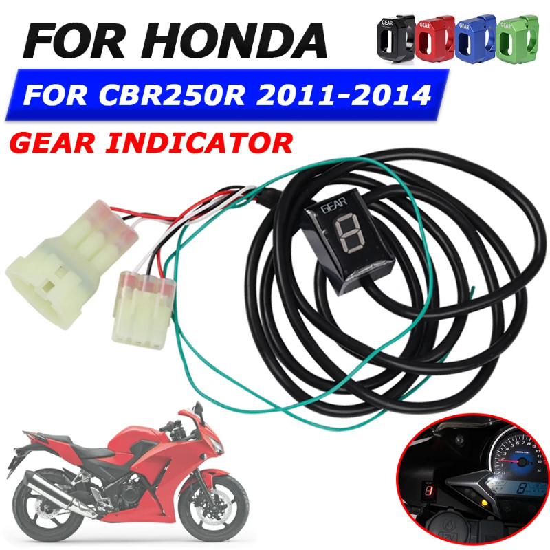 For Honda CBR 250 R CBR 250R CBR250R CBR250 R 2011 2012 2013 2014 Motorcycle Accessories Gear Indic