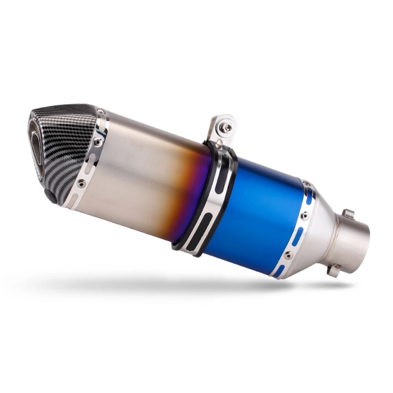 51mm Motorcycle Muffler Exhaust with DB Killer for pcx nmax aerox z400 z250 z650 cbr150r cbr250rr r