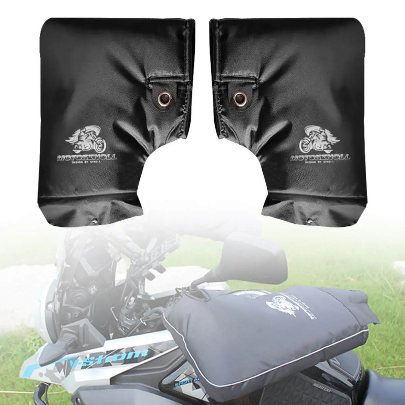 Motorcycle Handlebar Gloves Scooter Hand Bar Winter Gloves Windproof Waterproof Motorcycle Gloves