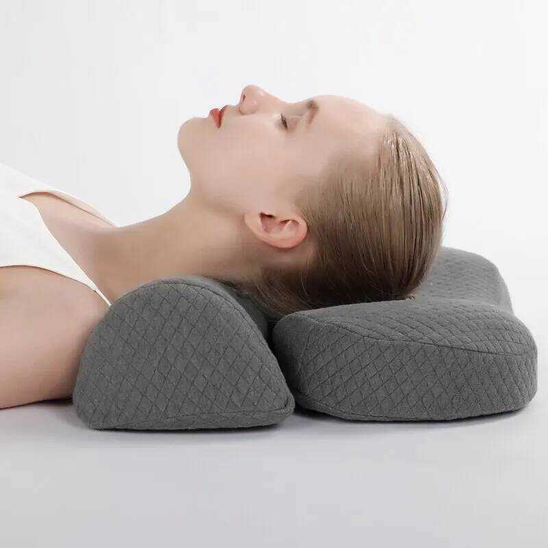 C Cervical Pillow, Memory Foam Contour Pillow, Bed Pillows For Side Sleeper Ergonomic Orthopedic Sl