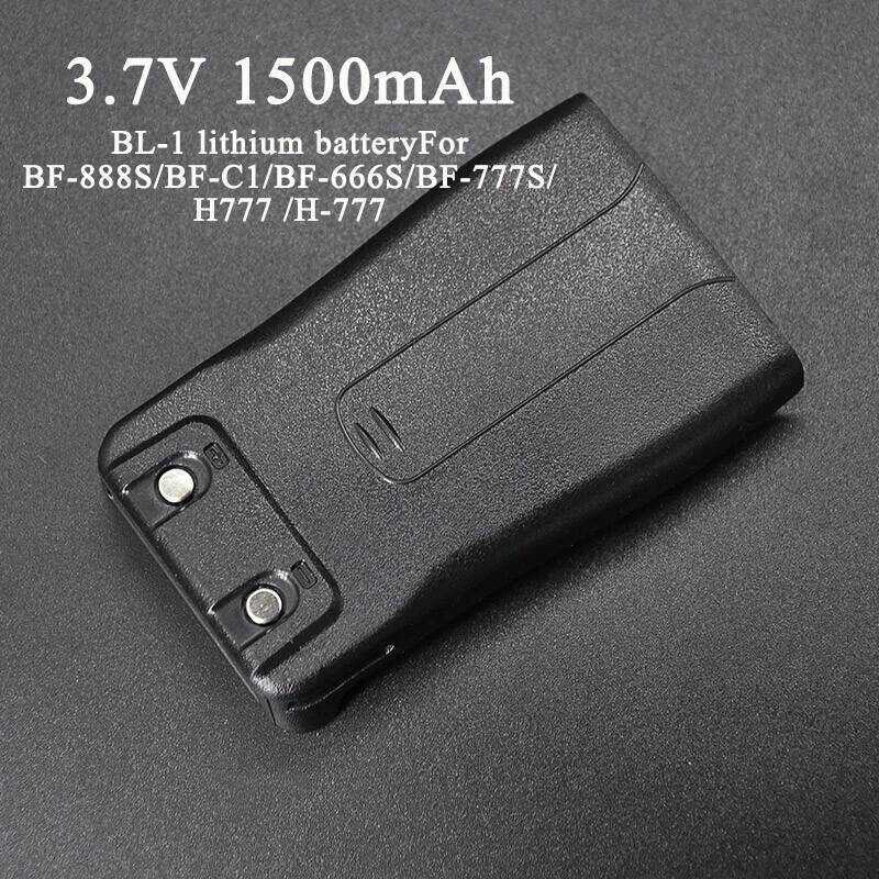 ▥ ▥ แบตเตอรี่ Bl-1 3.7V 1500Mah  888S แบตเตอรี่สำหรับ Bf-666S Bf-777S Rt21 Bf-C1 Bf-888S