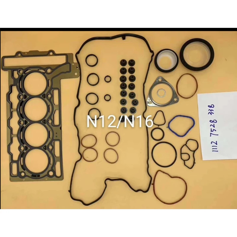 Engine Overhaul Rebuilding Head Gasket Set for BMW Mini Cooper R56 R55 R57 N12B16A 1.6L 11127528338