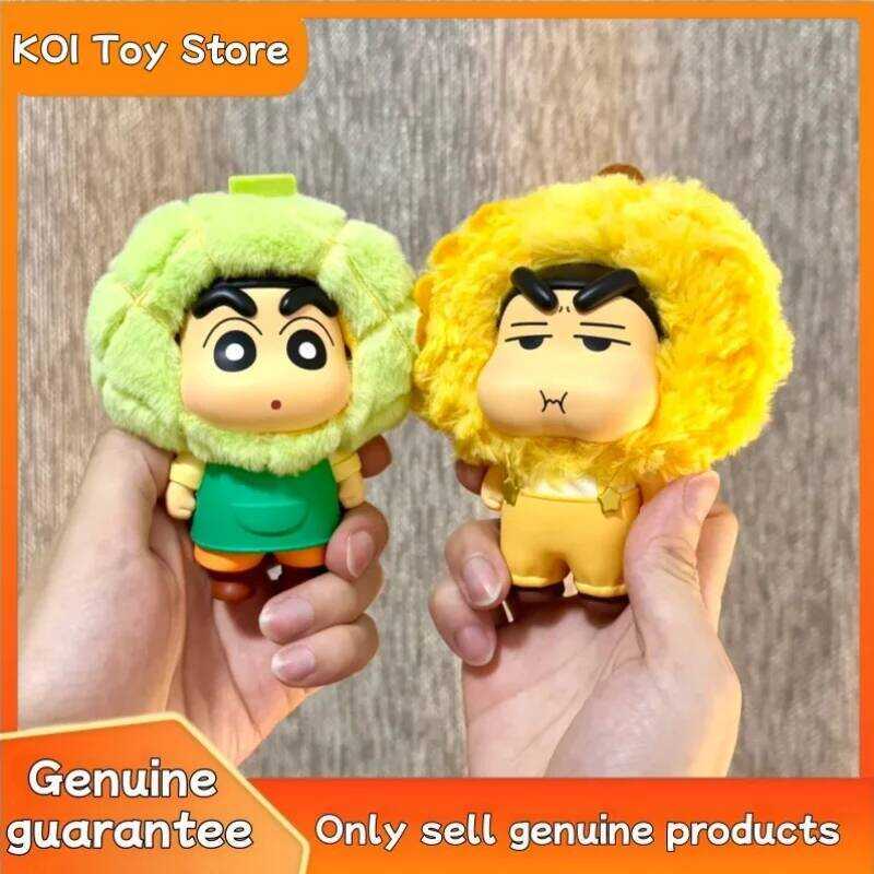 C New Authentic Crayon Shin Chan Fruit House Series Bd Box Headset Trendy Play Mystery Box Cute Pen