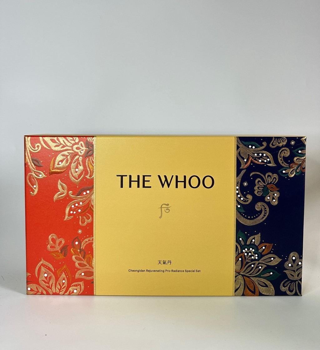 ของขวัญใหม่ 190whoo Post-Weather Dan pro Shining Rejuvenating ชุดแปดชิ้น! 4c2