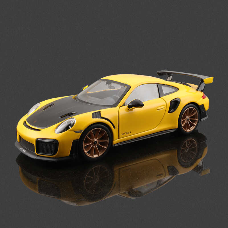 Maisto Meritor รูปที่ 1: 24 Porsche 911GT2 รถรุ่นจําลองรถเครื่องประดับของเล่นรถรุ่น & Diecast
