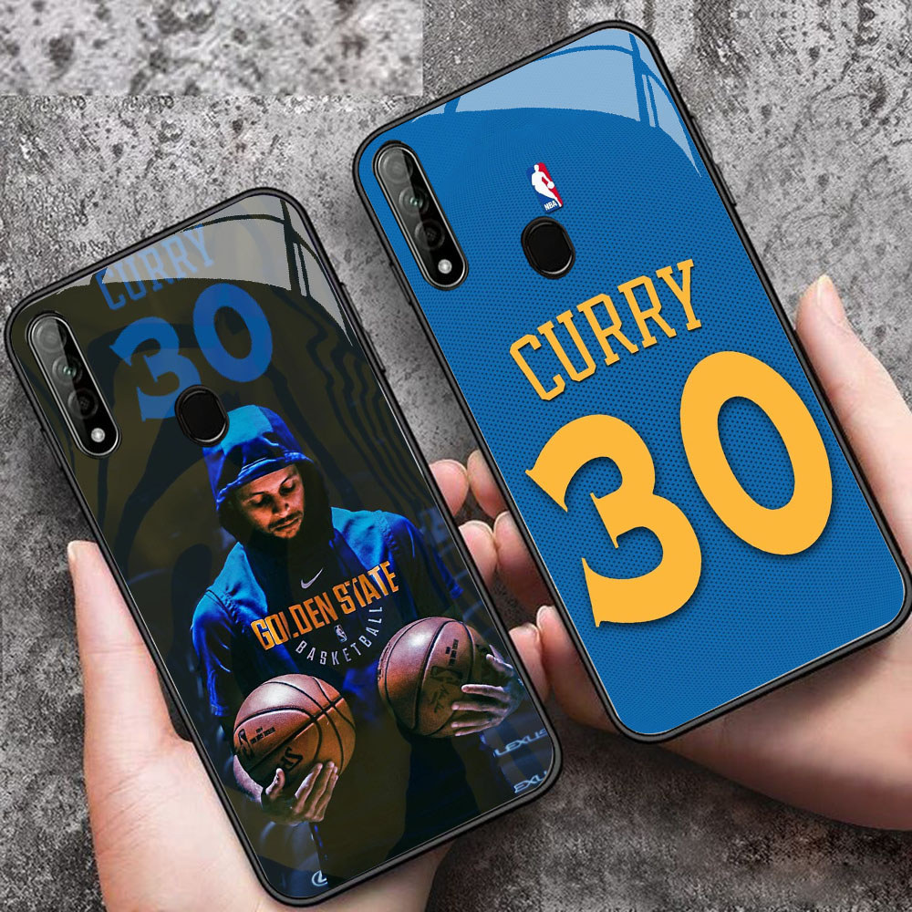 YS-89 Stephen Curry HD Glass Casing สําหรับ OPPO A31 A32 A53 A53S A33 Realme 7i C17