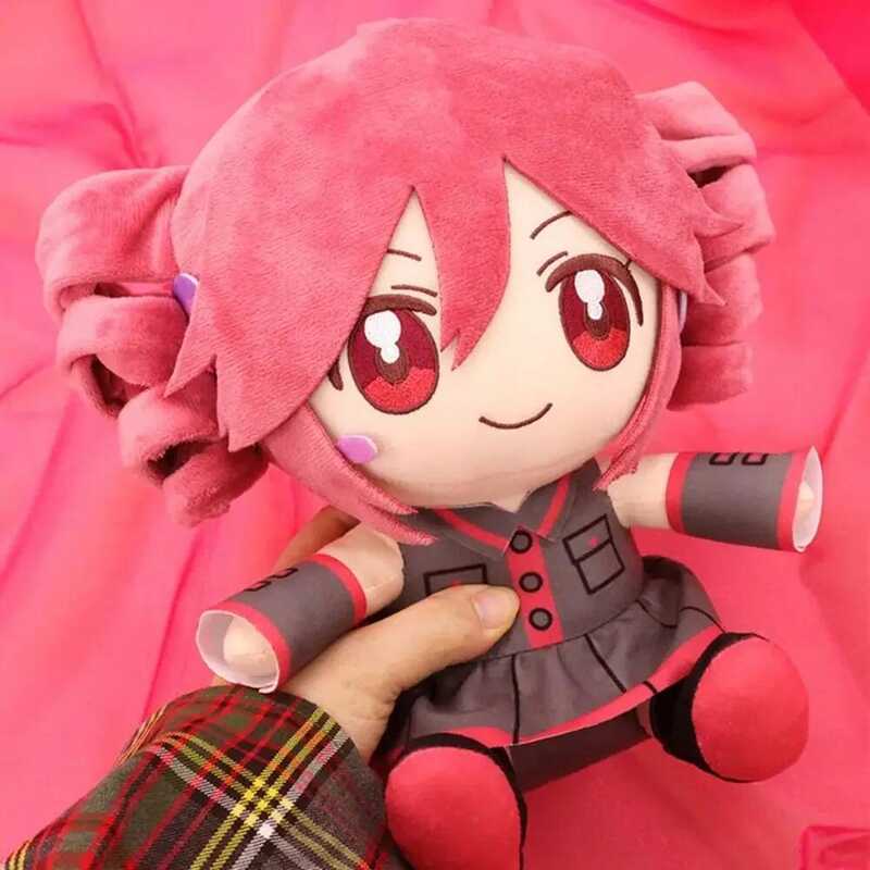 C 2025*Anime Peripherals Kasane Teto Plush Soft Pillow Home Decor Plushie Diva Vtuber Kawaii 20Cm S