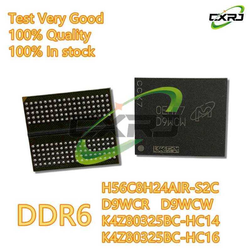 ชิ้น 1-8 100% ทดสอบ MT61K256M32JE-14:A D9WCW D9WCR K4Z80325BC-HC14 K4Z80325BC-HC16 H56C8H24AIR-S2C K