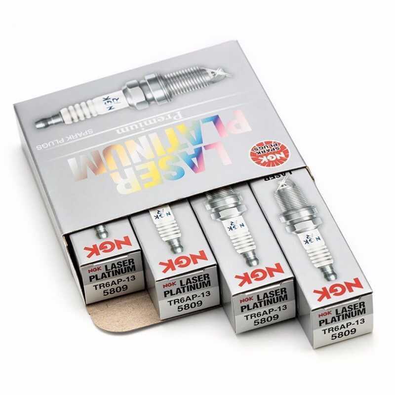 หัวเทียน NGK Platinum 5809 TR6AP-1 เหมาะสําหรับ Fox Mondeo Win Volvo S40/2.0 L