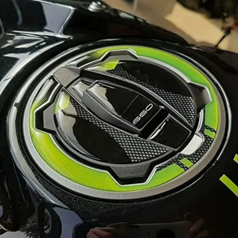 Motorcycle Fuel Tank Sticker Fuel Gas Cap Cover Decal Accessories for  Z650 2021