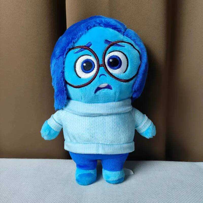 C Anime Movie Inside Out Sadness Anger Cartoon Plush Toy Stuffed Dolls