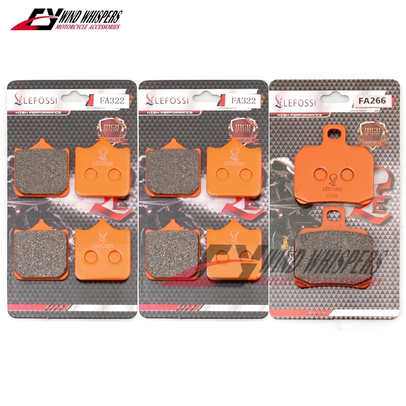 Front Rear Brake Pads For Benelli BN 600 GT 600i 2014-2017 752S 2018-2020 Cafe 899 Racer TNT 1130 S