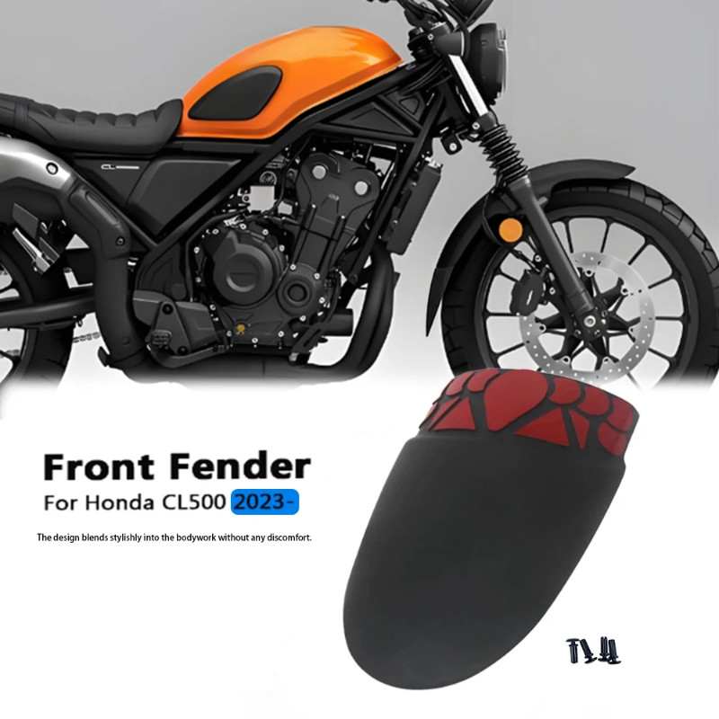 For Honda CL 500 Cl500 CL500 2023 2024 Motorcycle AccessoriesExtender Mudguards Front Fender Splash