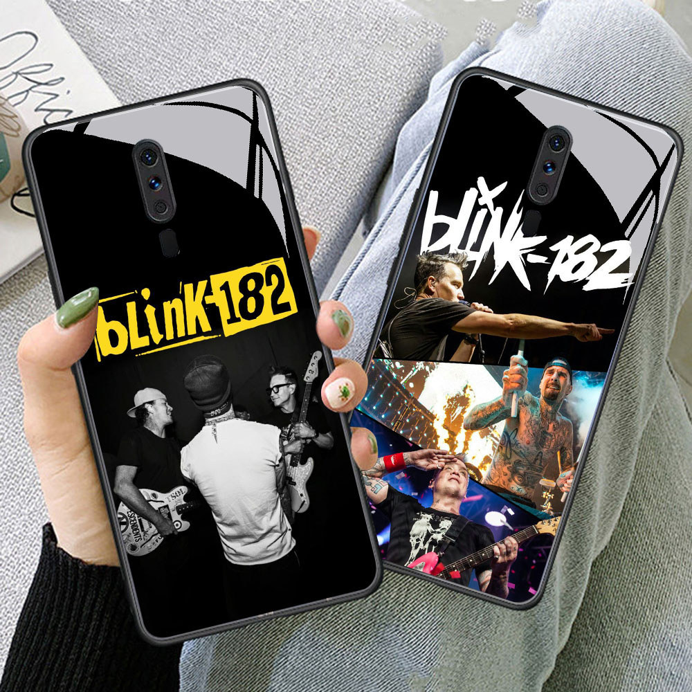 TS-42 Blink 182 NINE HD Glass Casing สําหรับ OPPO A5 A9 F11 A9X Reno 2F 2Z Pro
