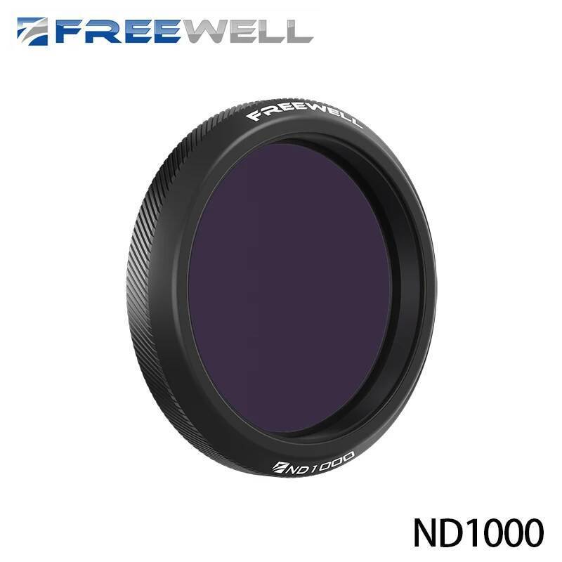 Freewell กล้อง ND Filter สําหรับ DJI Osmo Action 5 Pro/Action 4/3 ND1000 เหมาะสําหรับระยะไกลอุปกรณ์เ