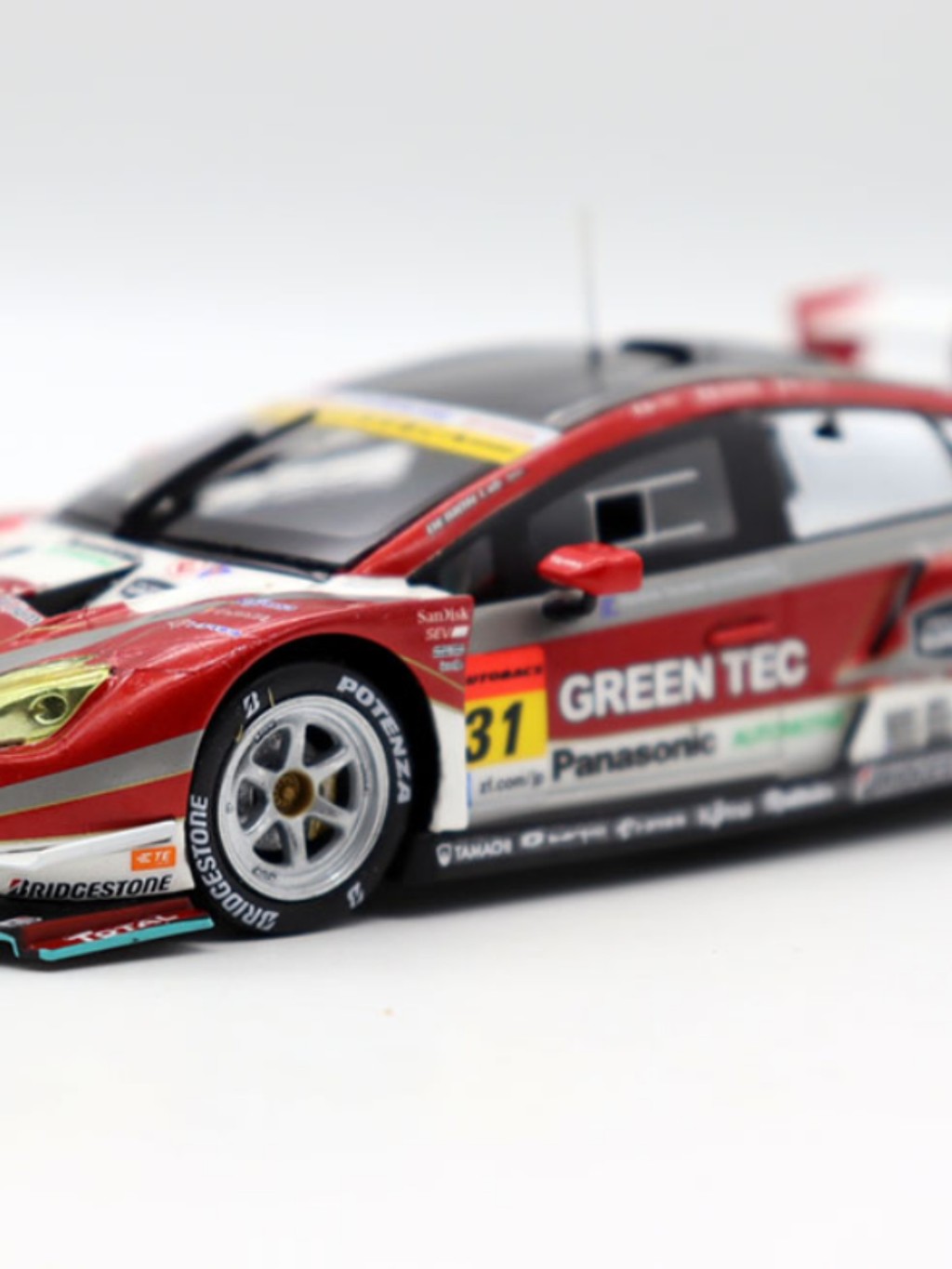Ebbro 1/43 Prius SUPER GT300 2015 Rd.8 Motegi Winner Racing Model Limited Edition รถรุ่น