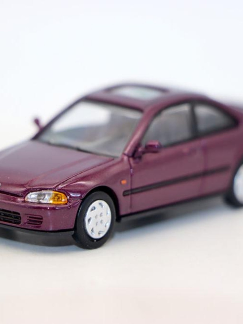 Para64 รถ 1 64 1995 Civic Coupe Civic EJ1 รถสปอร์ตโมเดลของเล่นตกแต่ง Limited Edition รถรุ่น