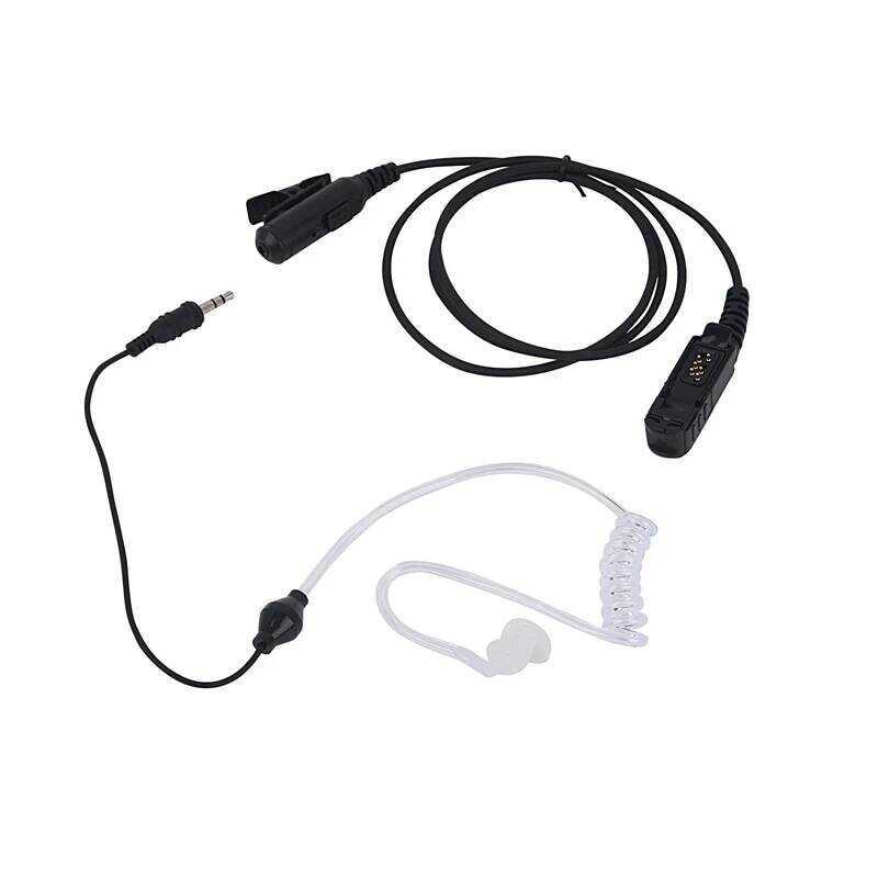 ▥ Rienke หูฟังสำหรับเครื่องเสียง3.5สำหรับ Motorola Xpr3300 Xpr3300e Xpr3500วิทยุ Xpr3500e
