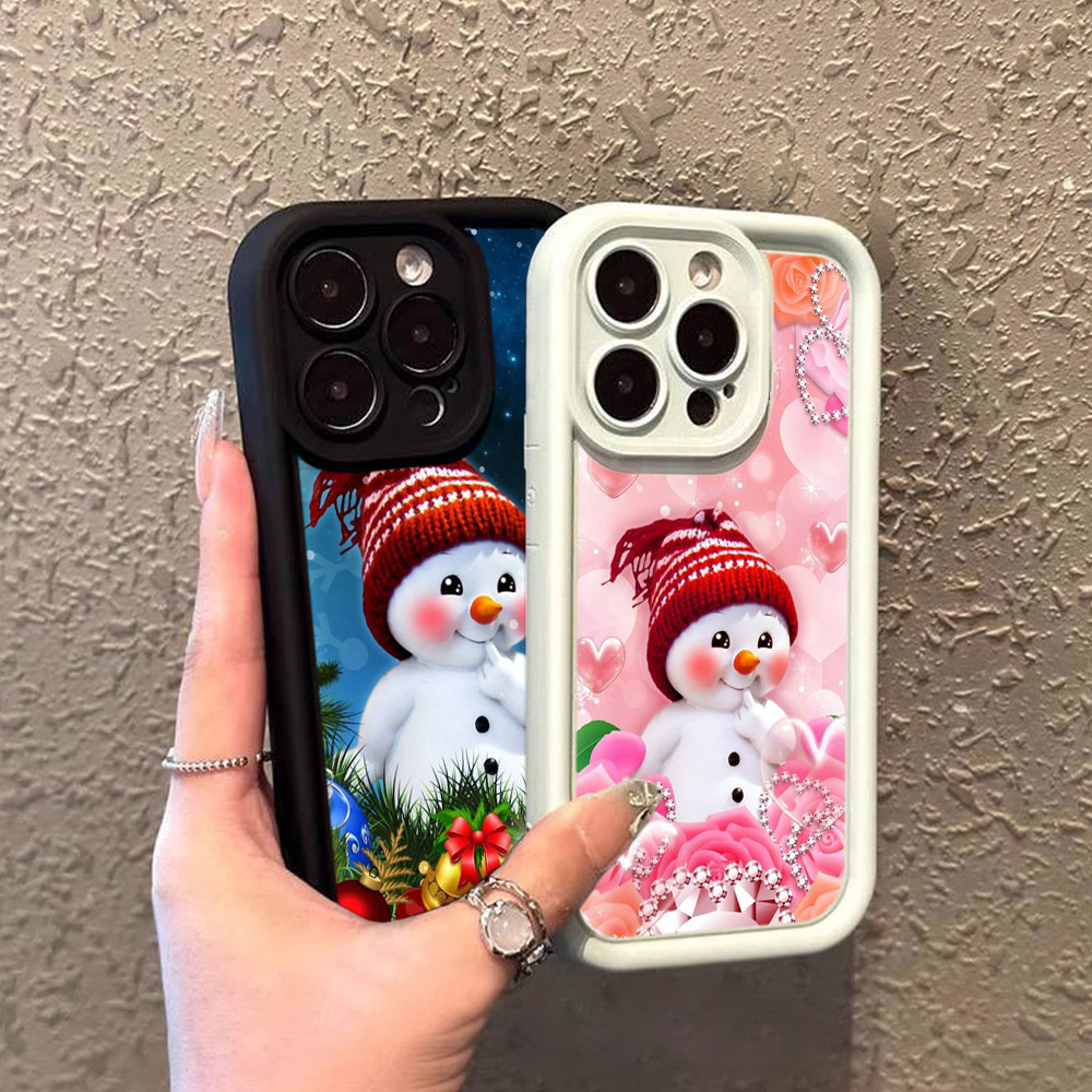 สำหรับ iPhone 6 6s 7 8 Plus SE X XR XS 11 Pro Max เคสโทรศัพท์มือถือ ดวงตานางฟ้า กรณ AB69 Christmas S
