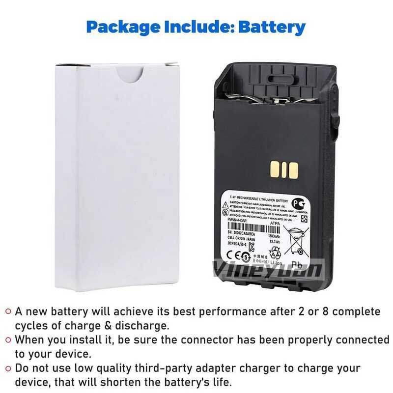 ▥ Pmnn4440ar แบตเตอรี่ Li-Ion สําหรับ Motorola E8600 E8608 E8608i E8628i Xir E8668 Dp3441 Dp344