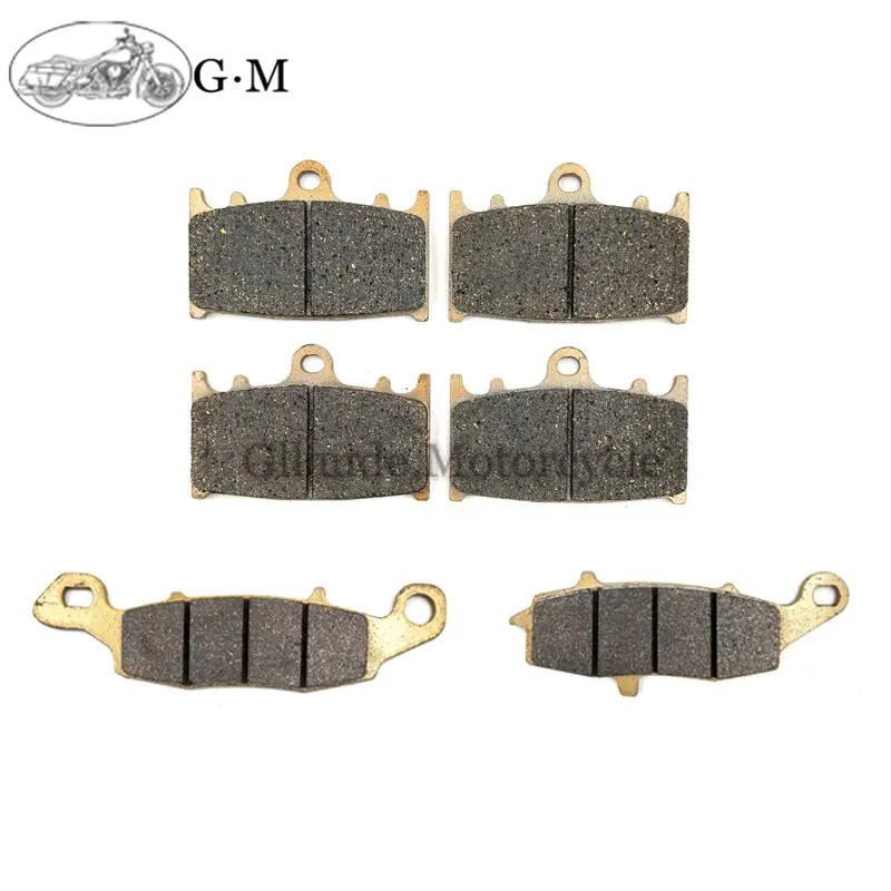 Motorcycle Front / Rear Brake Pads For Kawasaki VN1700 VN1700J/K Voyager Vaquero ABS 2011-2016 VN17