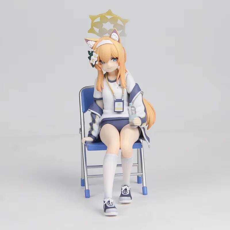 C Blue Archive Anime Girl Elomarie Hand-Held Action Figure In Gym Outfit Collectible Toy Model Chao