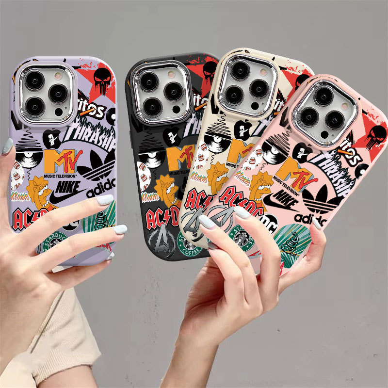 Graffiti ยอดนิยมยี่ห้อป้ายเคสโทรศัพท์สําหรับ Infinix X6831 X669C X6836 X6837 X6528B X6531B X688C X65
