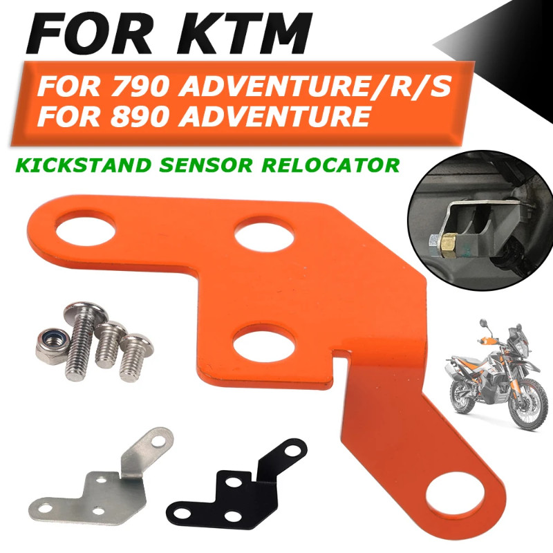 For KTM 790 Adventure R Kickstand Sensor Relocator For KTM790 ADV S 790ADV KTM 890 ADVENTURE Motorc
