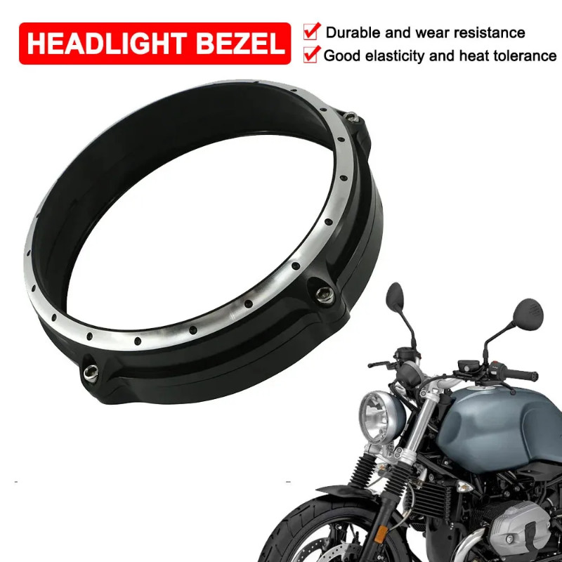 Motorcycle Headlight Bezel Trim Ring Cover For BMW R9T 2014-2022 2023 R nine T Pure ABS Scrambler 2