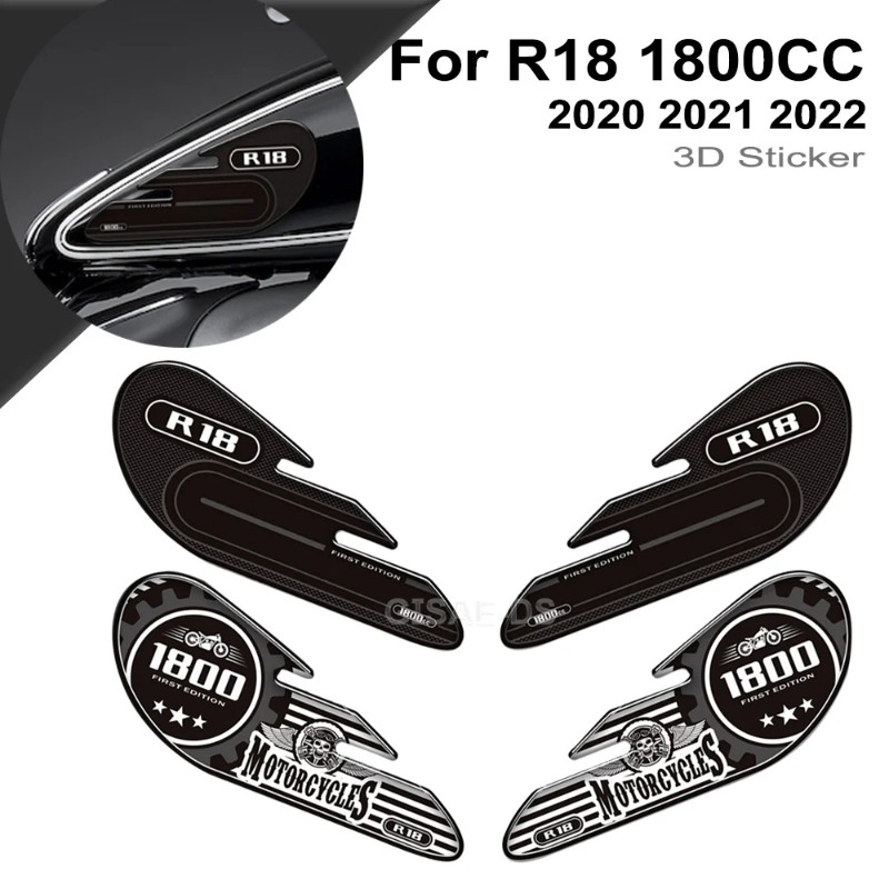 For BMW R 18 R18 1800 CC 1800cc Tank Pad Protection Sticker 2018 2019 2020 2021 2022 Motorcycle Dec