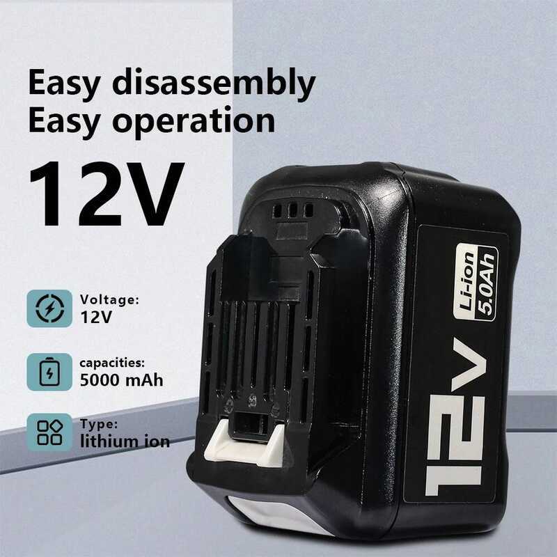 10.8V แบตเตอรี่ลิเธียมไอออน 1500mAh 2Ah 3Ah 4Ah 5Ah 6Ah สำหรับเครื่องมือ Makita 12V BL1021B BL1041B