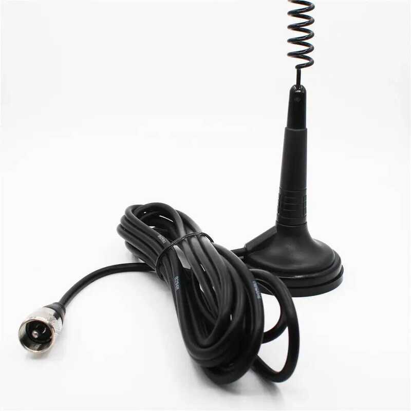 ۞ Mag-1345 26Mhz 27Mhz CB เสาอากาศ4เมตรฐานแม่เหล็กสำหรับ Albrecht Ae-6110 Ac-001 Cb-27 Citizen