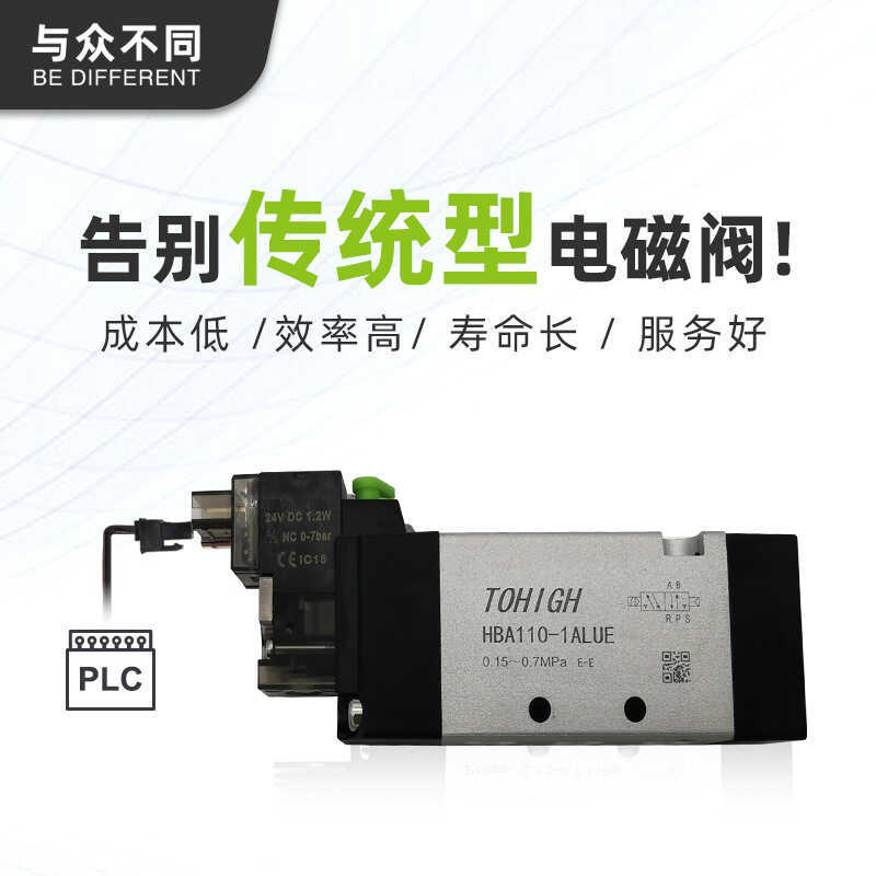 วาล์วควบคุมโซลินอยด์นิวเมติก HBA110, HBA120, HBA130C, HBA130E 24V HBA