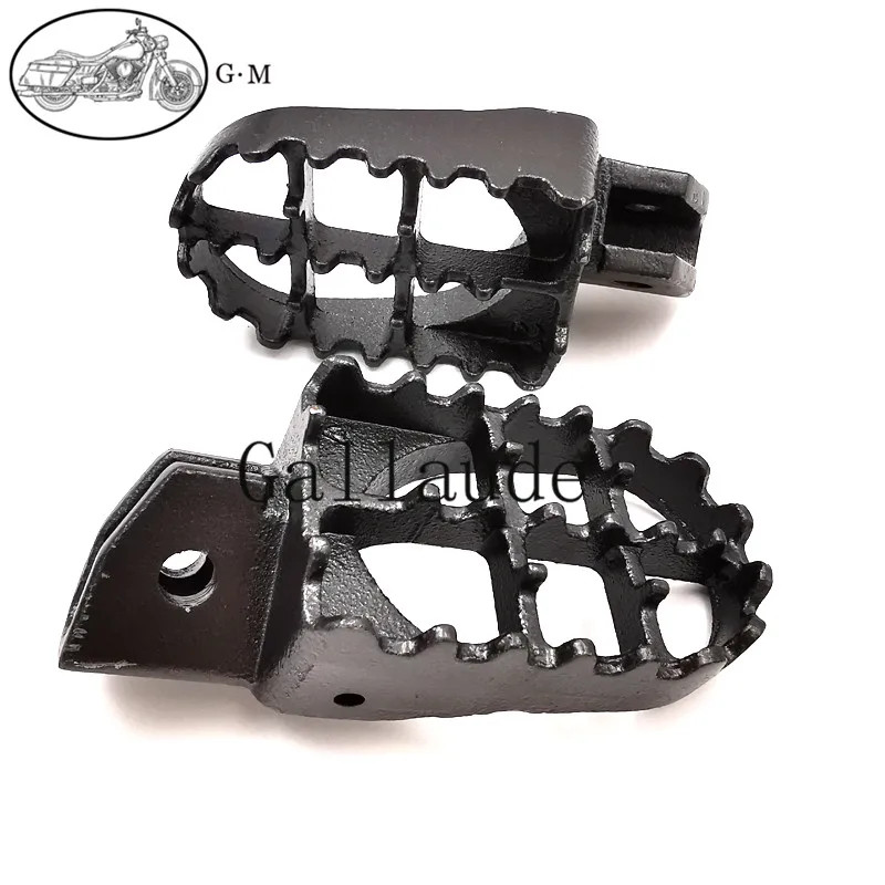 Motorcycle Dirt Bike Racing Foot Pegs Rest Pedals Footpegs For Suzuki RM80 RM 80 1993 1994 1995 199