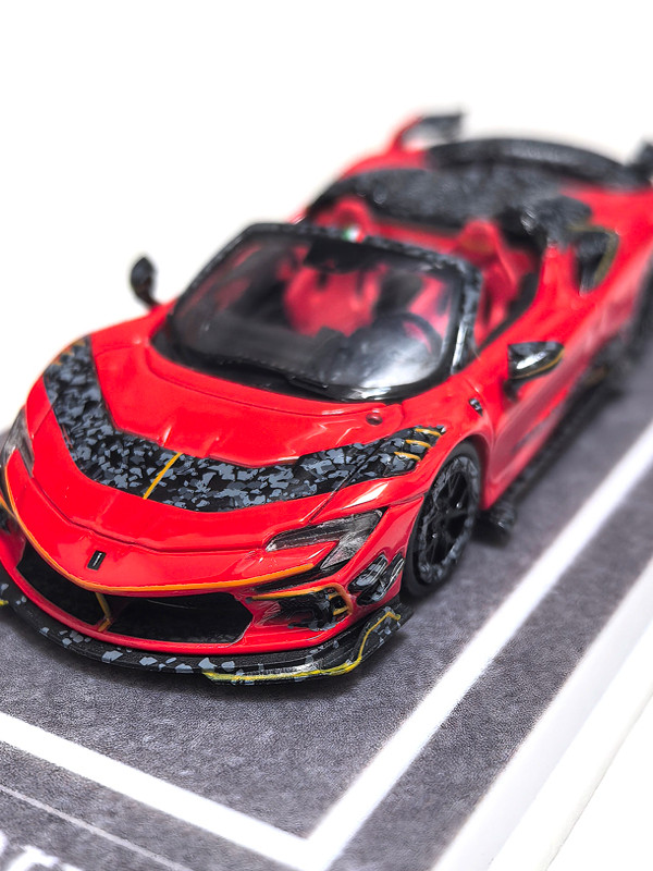 1: 64 Ferrari F9XX รถโลหะผสมเครื่องประดับ McSari ดัดแปลงคอลเลกชันรถเครื่องประดับ Non-Toys