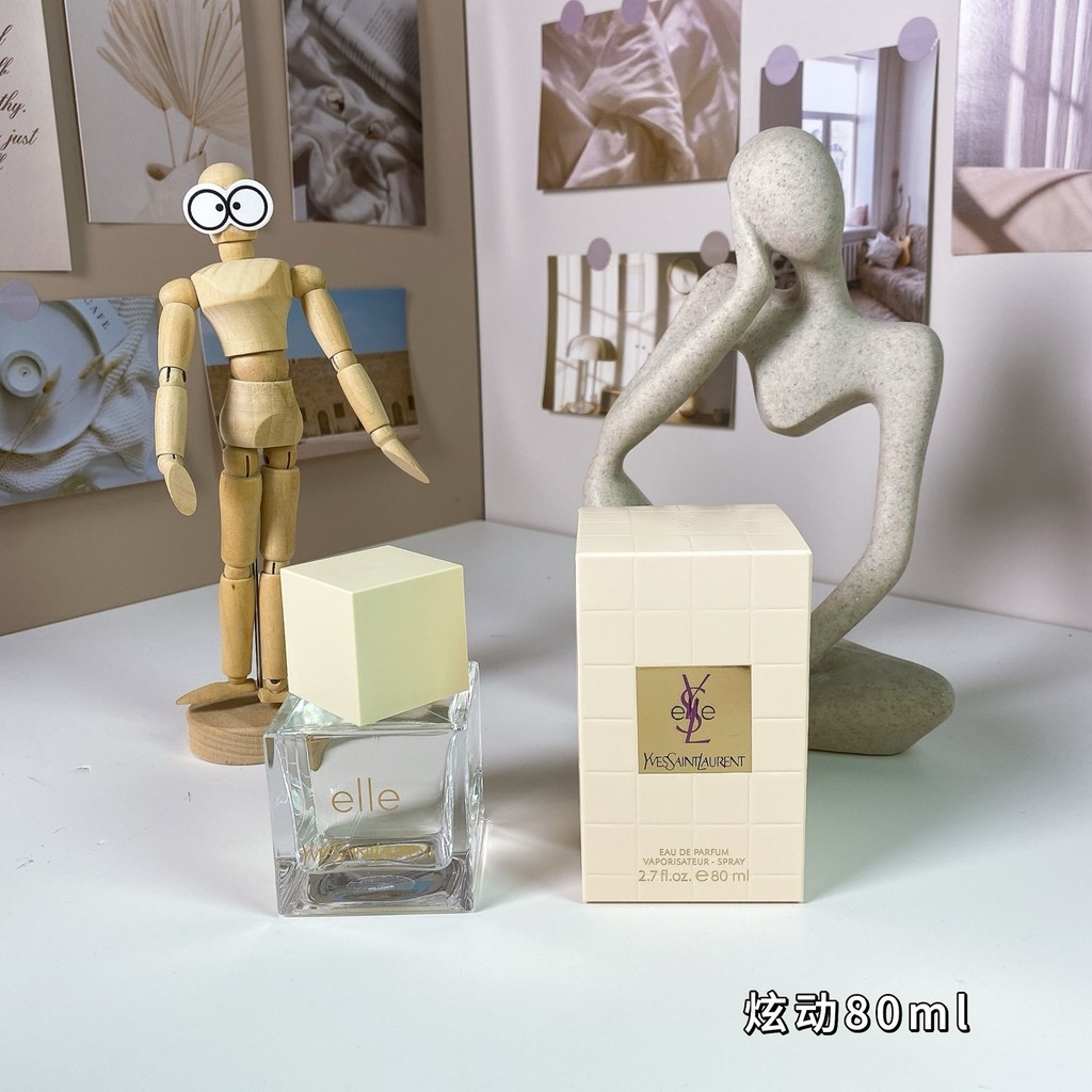แฟชั่นยิงจริง❤ คุณภาพเคาน์เตอร์/70 Hyun Dong 80ml Yves Saint Laurent Elle, 2024 Attibute หญิงน้ําหอม